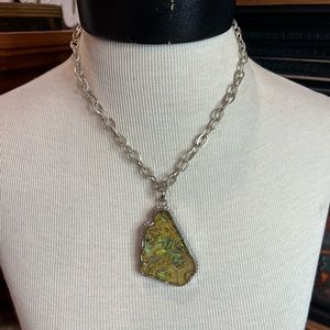 Stone necklace